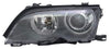 FARO BMW SERIE 3 2002-2005 CON LUPA FONDO NEGRO( TYC ) LH