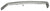 MOLDURA PARRILLA NEON 2003-2005 SUPERIOR CROMO IZQ H
